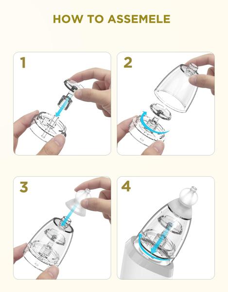 Imagem de Aspirador nasal elétrico Koalababy Large Flow com 3 sucções