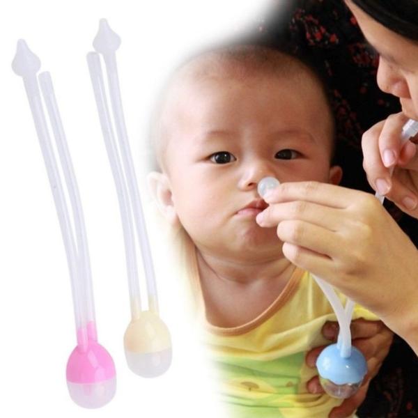 Imagem de Aspirador nasal infantil bebe alivio congestao nasal suga catarro