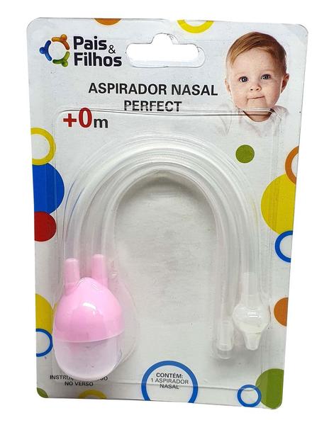 Imagem de Aspirador nasal rosa pais e filhos