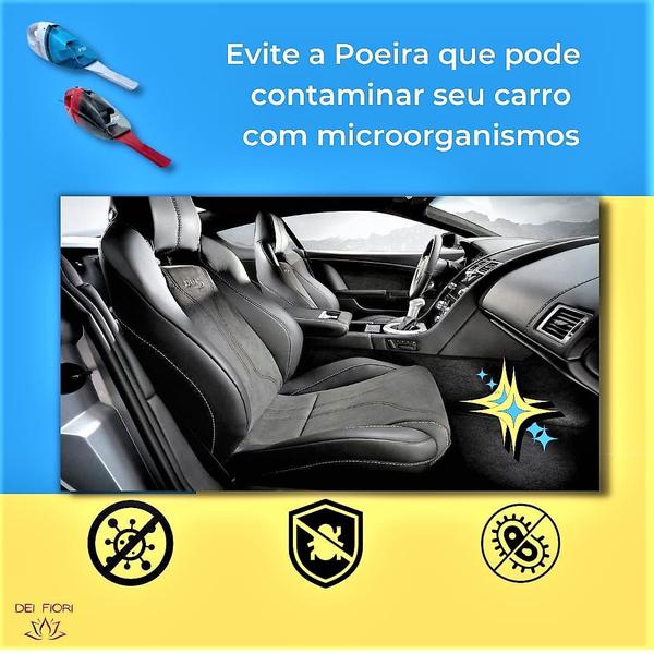 Imagem de Aspirador Pó Automotivo Portátil 12V 35W Potente Veicular