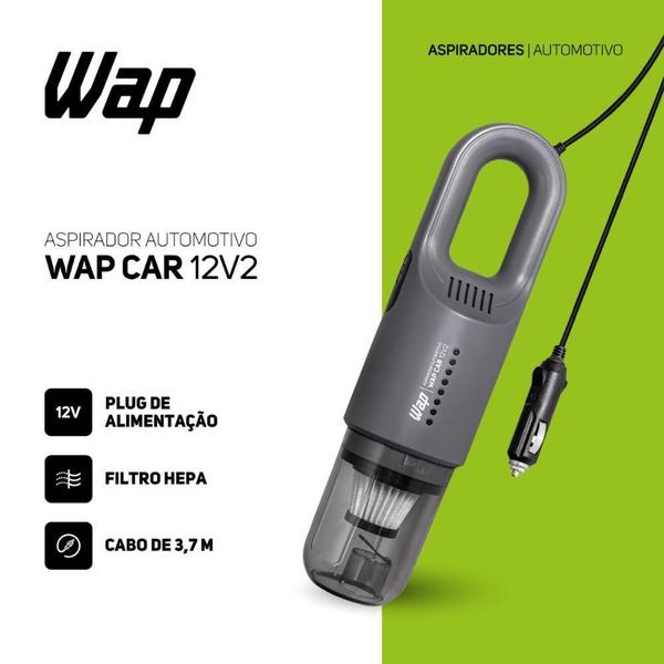 Imagem de Aspirador Portátil 12V 180W Wap Car 12V2