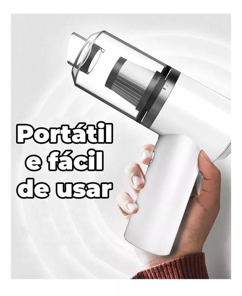 Imagem de Aspirador Portátil Automotivo Potente Recarregável Premium CASA, ESCRITORIO