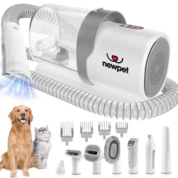 Imagem de Aspirador Profissional Kit Para Pelos De Pet Cães e Gatos Tosa 7 Em 1 Newpet 220v Pet Shop