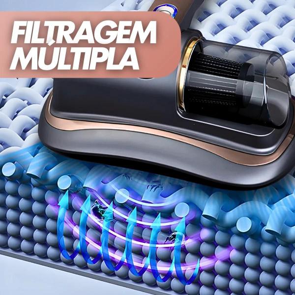 Imagem de Aspirador Sem Fio Uv Portátil Anti-Acáro