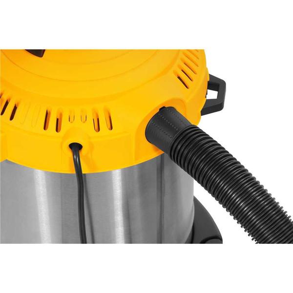 Imagem de Aspirador Tambor Vonder Profissional APV1000 12L prateado amarelo e preto 127V 50Hz 60Hz