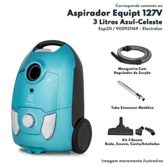 Imagem de Aspirador Trenó Electrolux Equipt Eqp20 3l Azul-celeste  - 127v