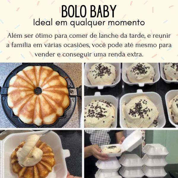 Imagem de Assadeira Automática Mini Bolos Cakes Confeitaria 110V