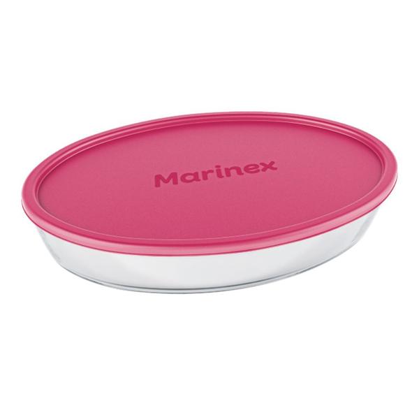 Assadeira De Vidro C/ Tampa Assados e Doces 2,4L Marinex 2Un - NADIR FIGUEREIDO Imagem de Assadeira De Vidro C/ Tampa Assados e Doces 2,4L Marinex 2Un