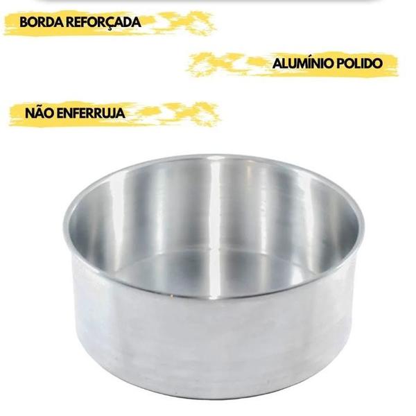 Imagem de Assadeira forma de bolo redonda n 18 casa e cozinha