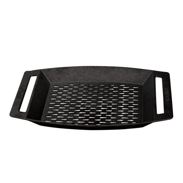 Assadeira Grill Ferro Fundido 27x38 - Fundição Santana Imagem de Assadeira Grill Ferro Fundido 27x38 - Fundição Santana