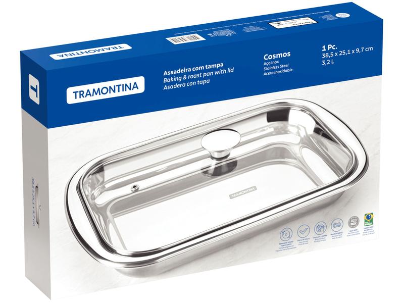 Imagem de Assadeira Inox Inox Tramontina Cosmos 61315/394