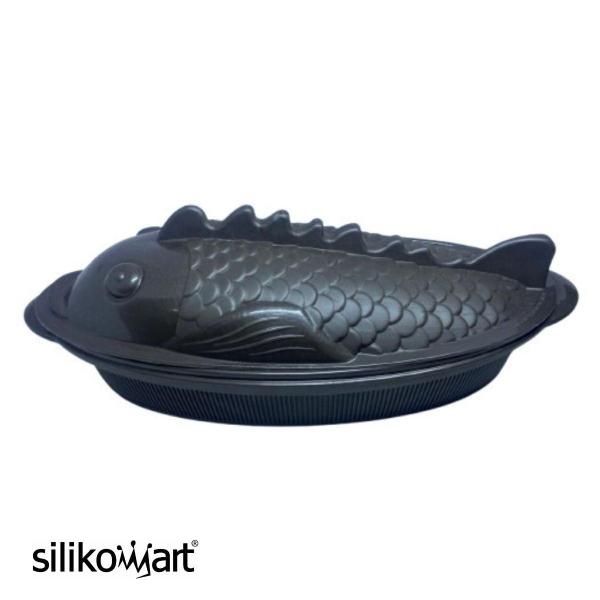 Imagem de Assadeira para Peixe Forma em Silicone Forno Silikomart