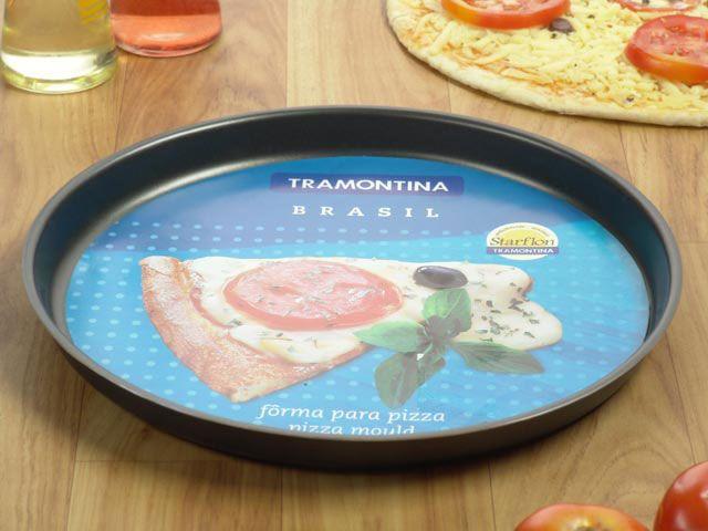 Imagem de Assadeira para Pizza de Alumínio Redonda