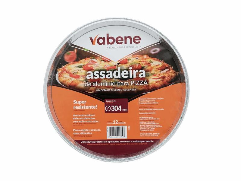 Imagem de ASSADEIRA PIZZA DIAM 304MM - 28MM ALTURA S/Tampa VABENE