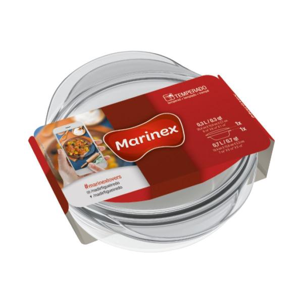 Assadeira Tigela Vidro Terrina 1L Base 0,7L Tampa 0,3L Nadir - NADIR FIGUEREIDO Imagem de Assadeira Tigela Vidro Terrina 1L Base 0,7L Tampa 0,3L Nadir