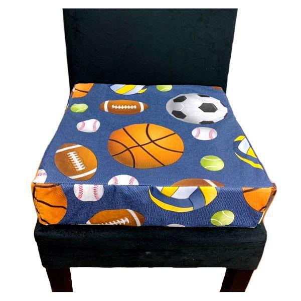 Assento almofada criança bolas esporte kippy baby - KYPYBAY Imagem de Assento almofada criança bolas esporte kippy baby