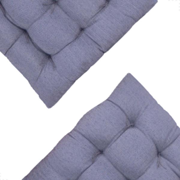 Imagem de Assento Almofada Grande Cheia Cadeira Sofá Poltrona Decorativa Banco Pallet Futon 60x60CM