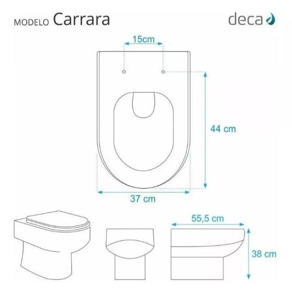 Imagem de Assento Almofadado Carrara Bege