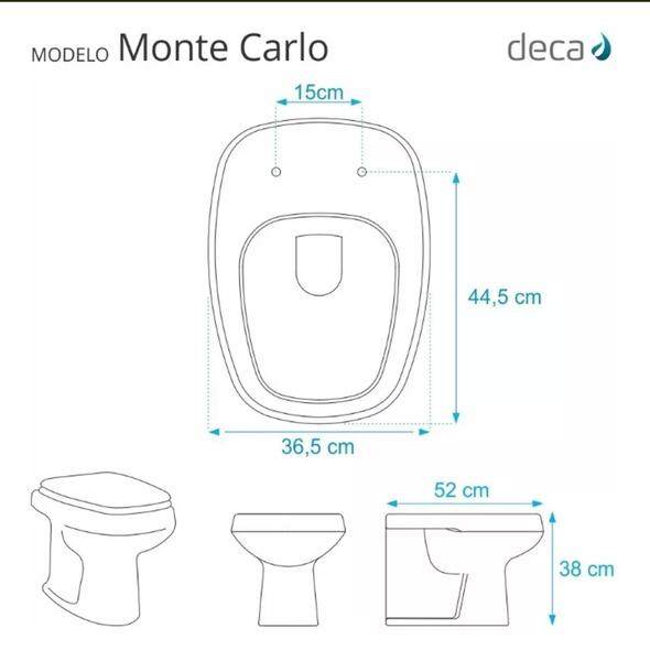 Imagem de Assento Almofadado Monte Carlo Branco