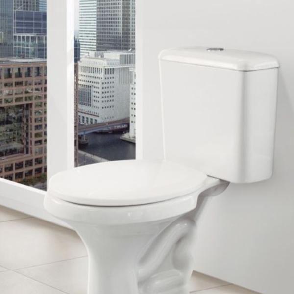 Assento Almofadado Plus Slim Oval Branco Tampa Vaso Marcas - METASUL Imagem de Assento Almofadado Plus Slim Oval Branco Tampa Vaso Marcas