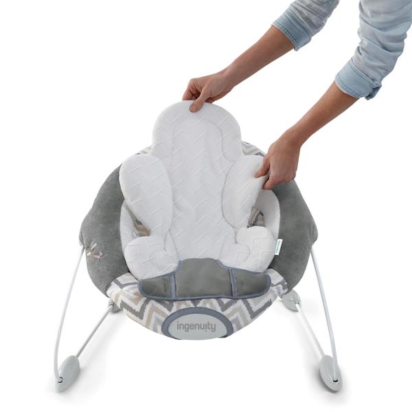 Imagem de Assento Baby Bouncer Ingenuity SmartBounce com White Noise Braden