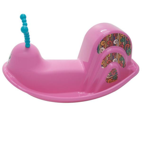 Assento balanco em plastico infantil dindon rosa - TRAMONTINA Imagem de Assento balanco em plastico infantil dindon rosa
