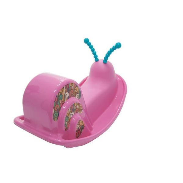 Assento balanco em plastico infantil dindon rosa - TRAMONTINA Imagem de Assento balanco em plastico infantil dindon rosa