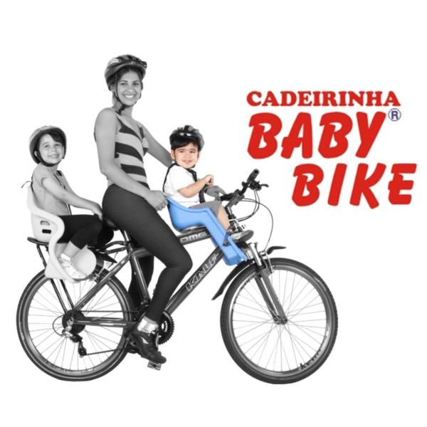 Imagem de Assento Bicicleta Kalf Baby Bike Dianteira infantil 15 kg criança 3 anos apoio para o pe 15 kilos mtb preta Frontal