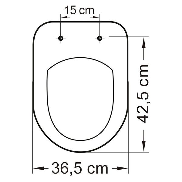 Imagem de Assento celite riviera smart e roca nexo cinza s.close tf