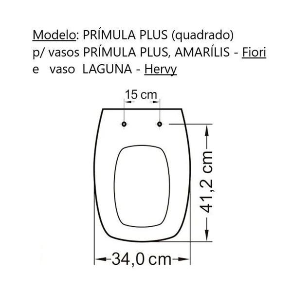 Imagem de Assento celite stylus soft close polipropileno tupan