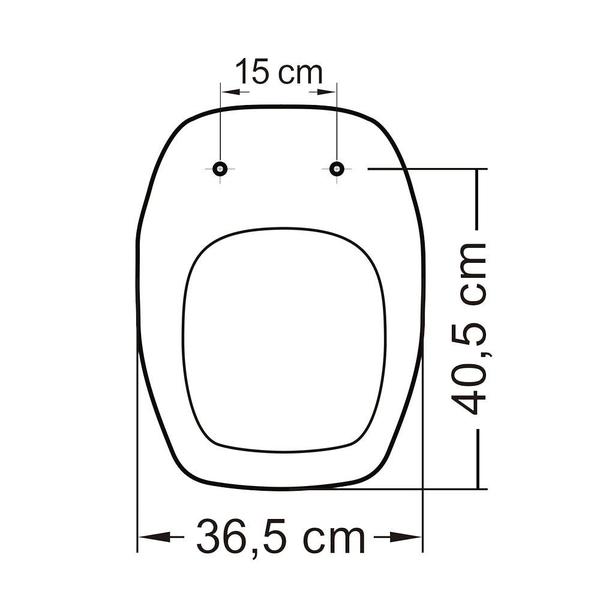 Imagem de Assento celite versato branco soft close polipropileno tupan