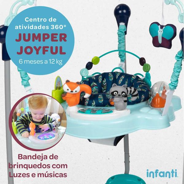 Assento de Atividades Jumper JoyFul Verde Infanti Imagem de Assento de Atividades Jumper JoyFul Verde Infanti