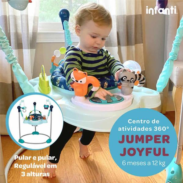 Assento de Atividades Jumper JoyFul Verde Infanti Imagem de Assento de Atividades Jumper JoyFul Verde Infanti