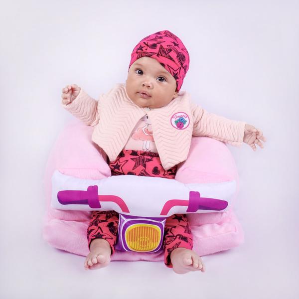 Assento De Bebê - Cadeirinha Sofázinho Multi Uso Estofada - LuckBaby Imagem de Assento De Bebê - Cadeirinha Sofázinho Multi Uso Estofada