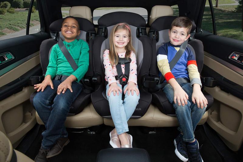 Imagem de Assento de carro Booster Cosco Kids Finale DX 2 em 1 Rainbow