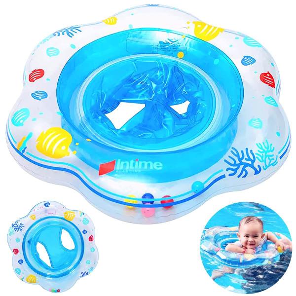 Imagem de Assento de segurança inflável para jangada Baby Pool Floats Arcimatto azul