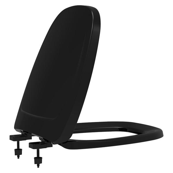 Assento deca monte carlo preto soft close pp tupan Imagem de Assento deca monte carlo preto soft close pp tupan