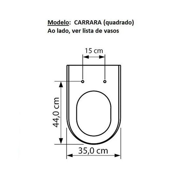 Imagem de Assento deca nuova convencional polipropileno branco tupan