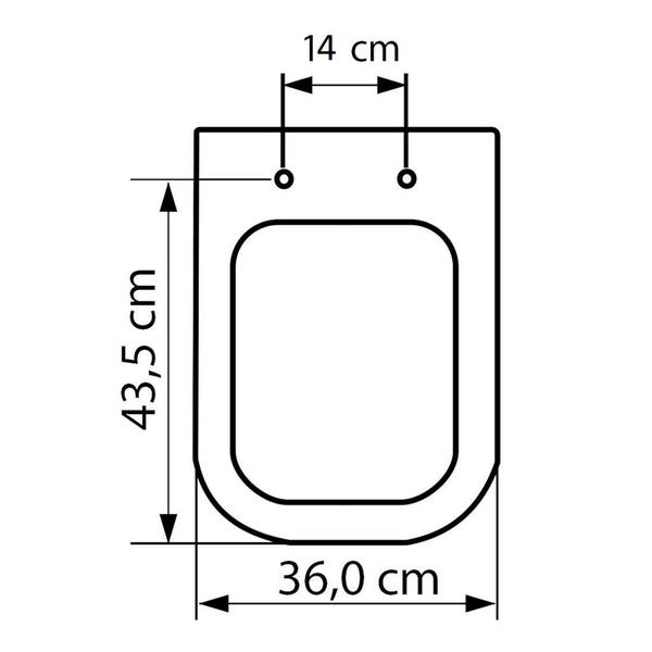 Imagem de Assento deca piano branco tf soft close tupan