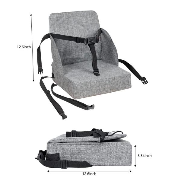 Imagem de Assento elevatório para crianças HOSEASCA Compact Lightweight Grey