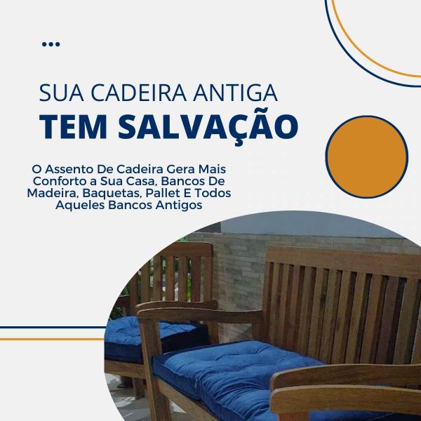 Imagem de Assento Futon Novita 45x45cm Artesanal Decoração Poltrona Cama Almofada Sofá