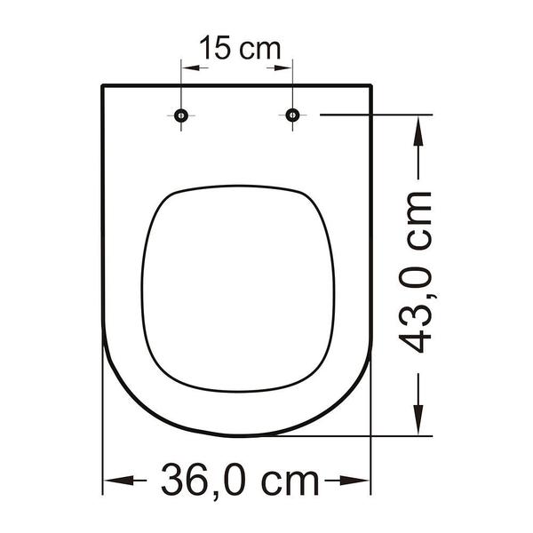 Imagem de Assento icasa etna branco soft close polipropileno