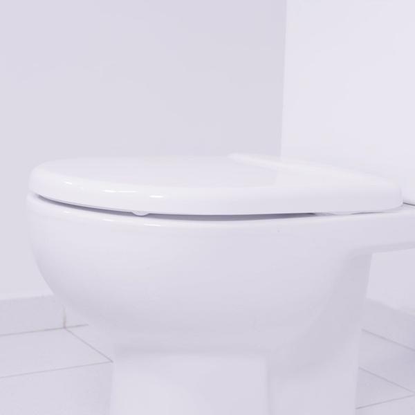 Assento icasa luna/luna speciale branco conv. termofixo - Tupan Imagem de Assento icasa luna/luna speciale branco conv. termofixo