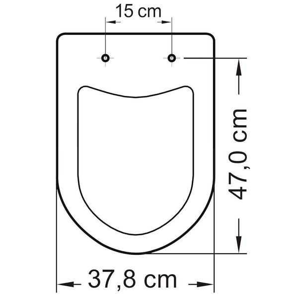 Imagem de Assento icasa luna/luna speciale branco soft close pp