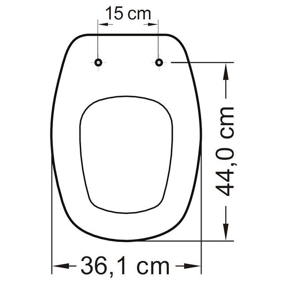 Imagem de Assento icasa sabatini soft close polipropileno