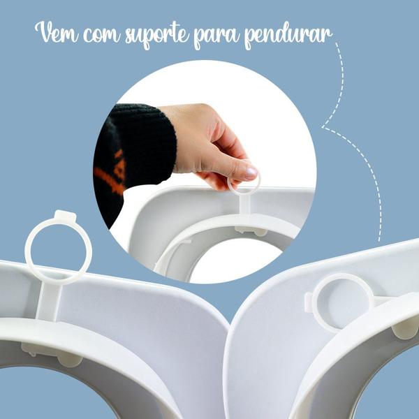 Imagem de Assento Infantil Redutor Vaso Sanitário Bebês Macio