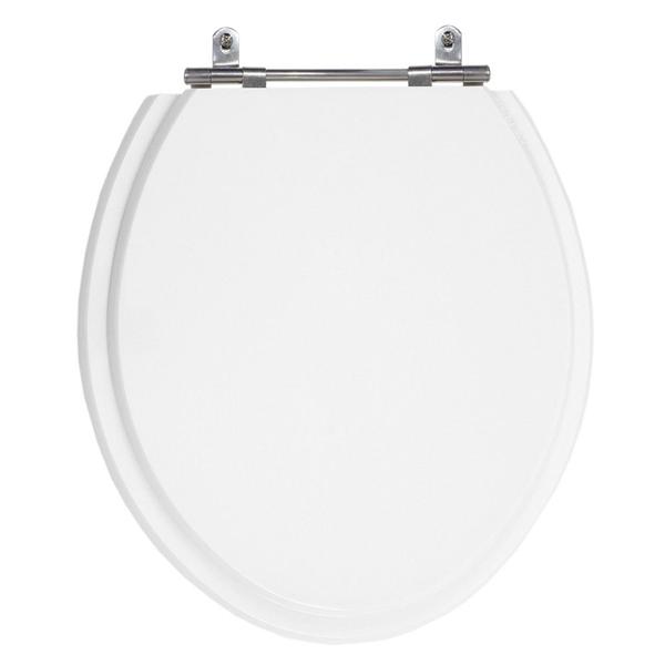 Assento Laqueado Flamingo Branco Tampa para Vaso Incepa em Mdf - LOJAROCCA Imagem de Assento Laqueado Flamingo Branco Tampa para Vaso Incepa em Mdf