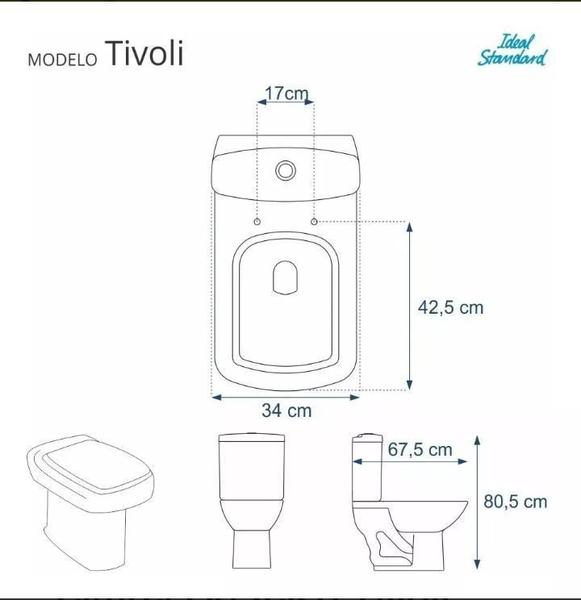 Imagem de Assento Laqueado Tivoli Branco