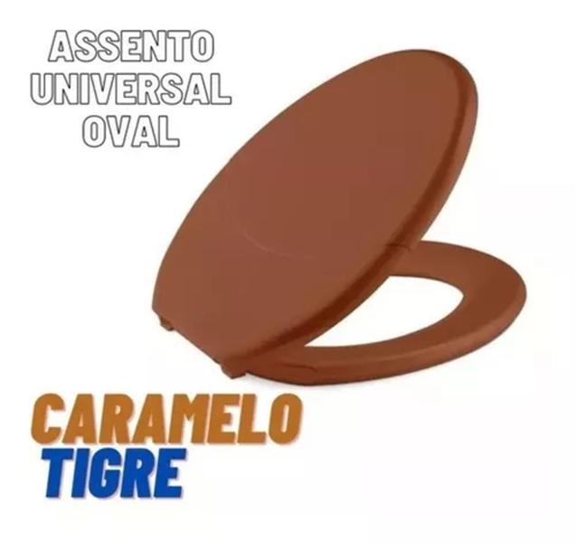 Imagem de Assento Max Tigre Branco, Caramelo e Cinza