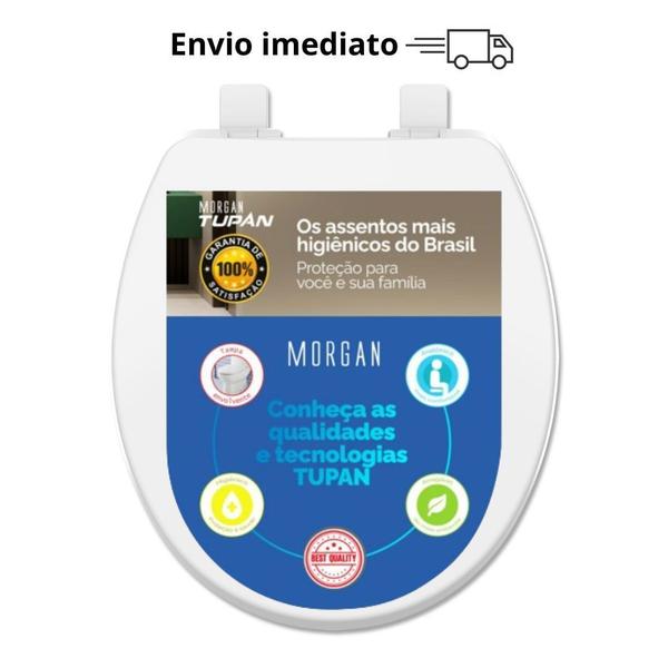 Imagem de Assento Oval Em Polipropileno Solution Branco